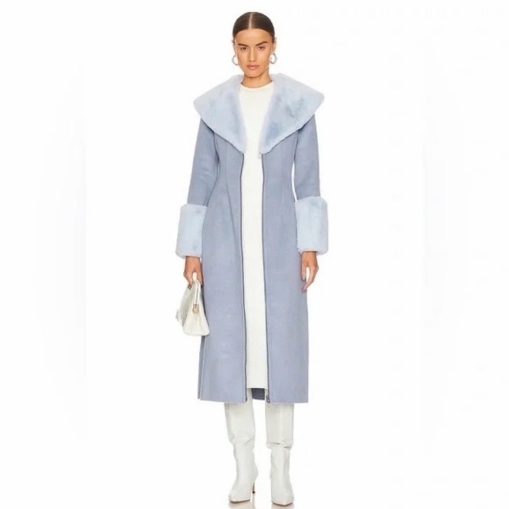 LPA Giovanna Coat in Moody Blue